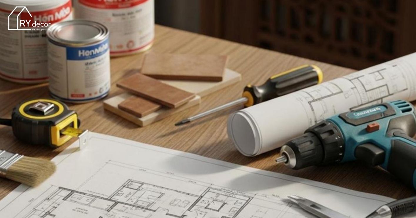 Các hạng mục sửa chữa nhà phổ biến ở quận 10
