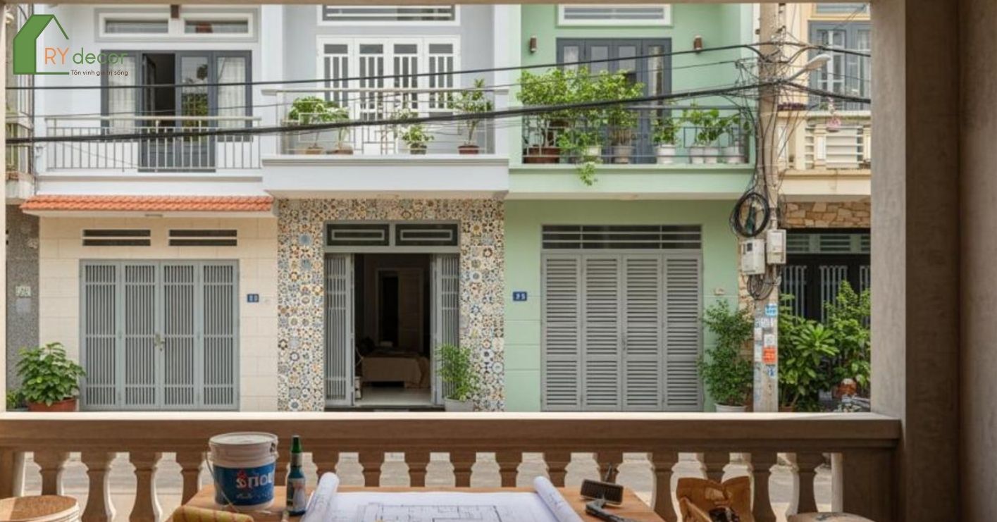 Các hạng mục sửa chữa và cải tạo thường gặp