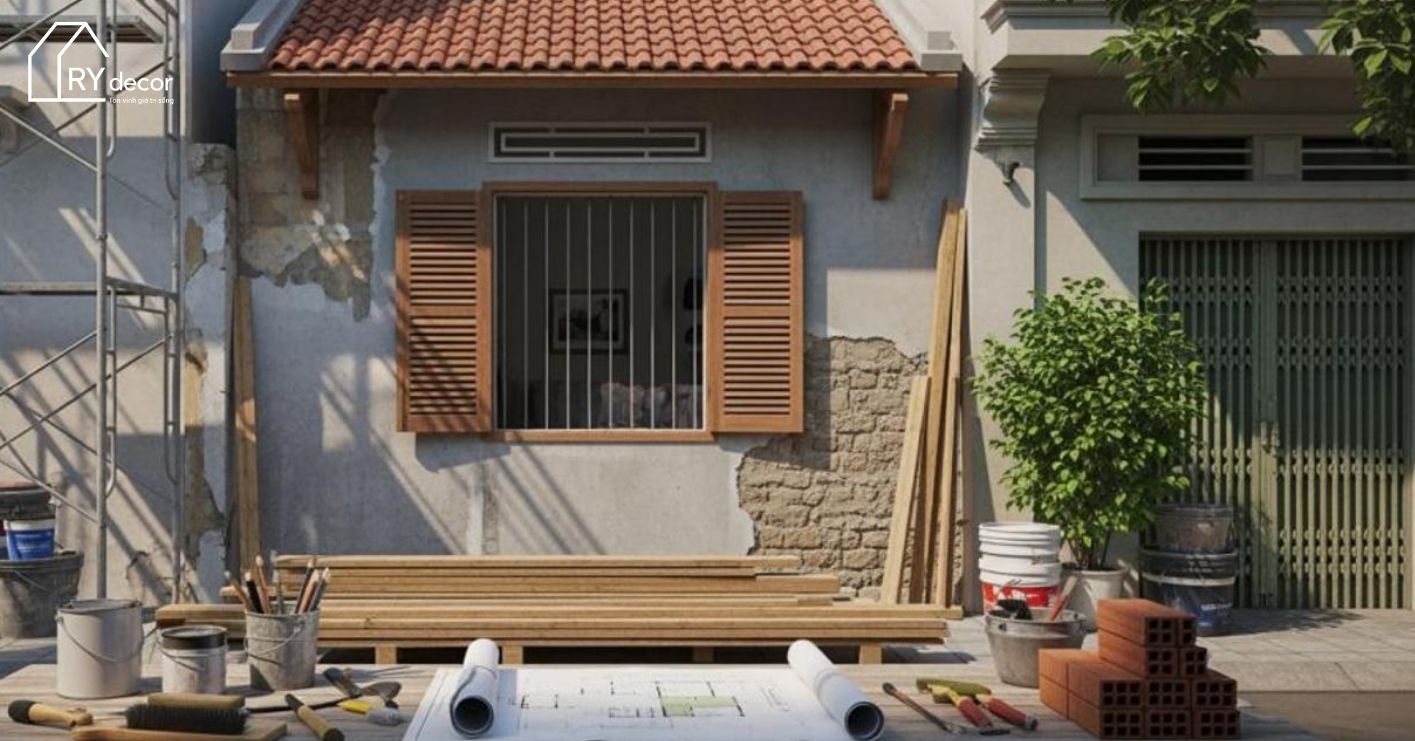 Quy trình sửa nhà chuyên nghiệp