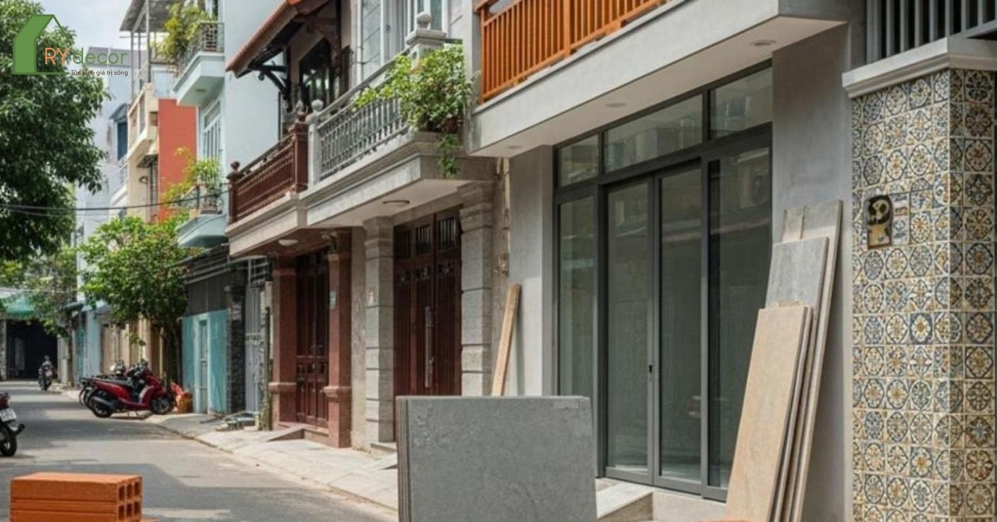 Các hạng mục sửa nhà phổ biến tại quận 6
