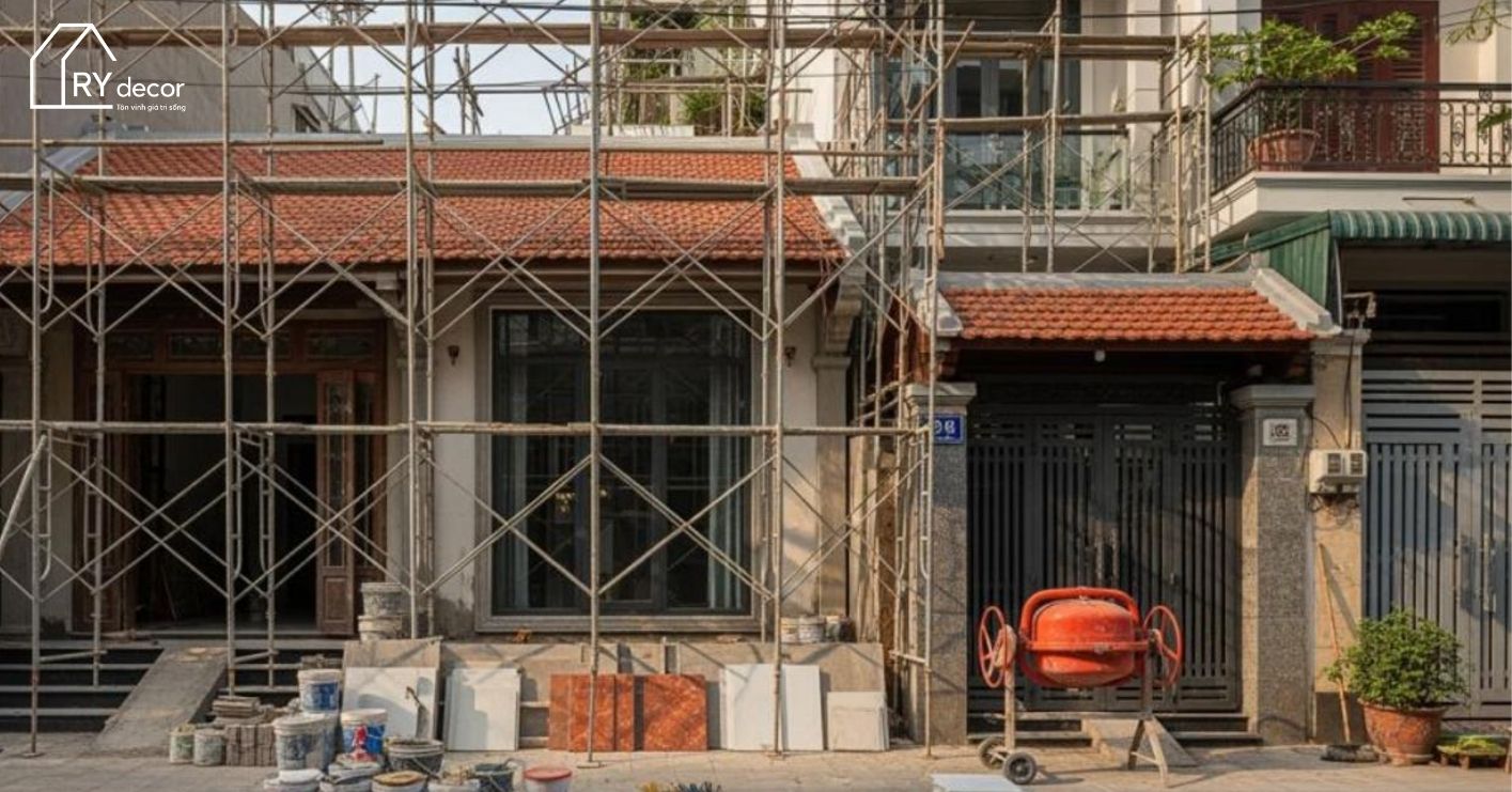 Các hạng mục sửa chữa nhà phổ biến tại Gò Vấp Các hạng mục sửa chữa nhà phổ biến tại Gò Vấp