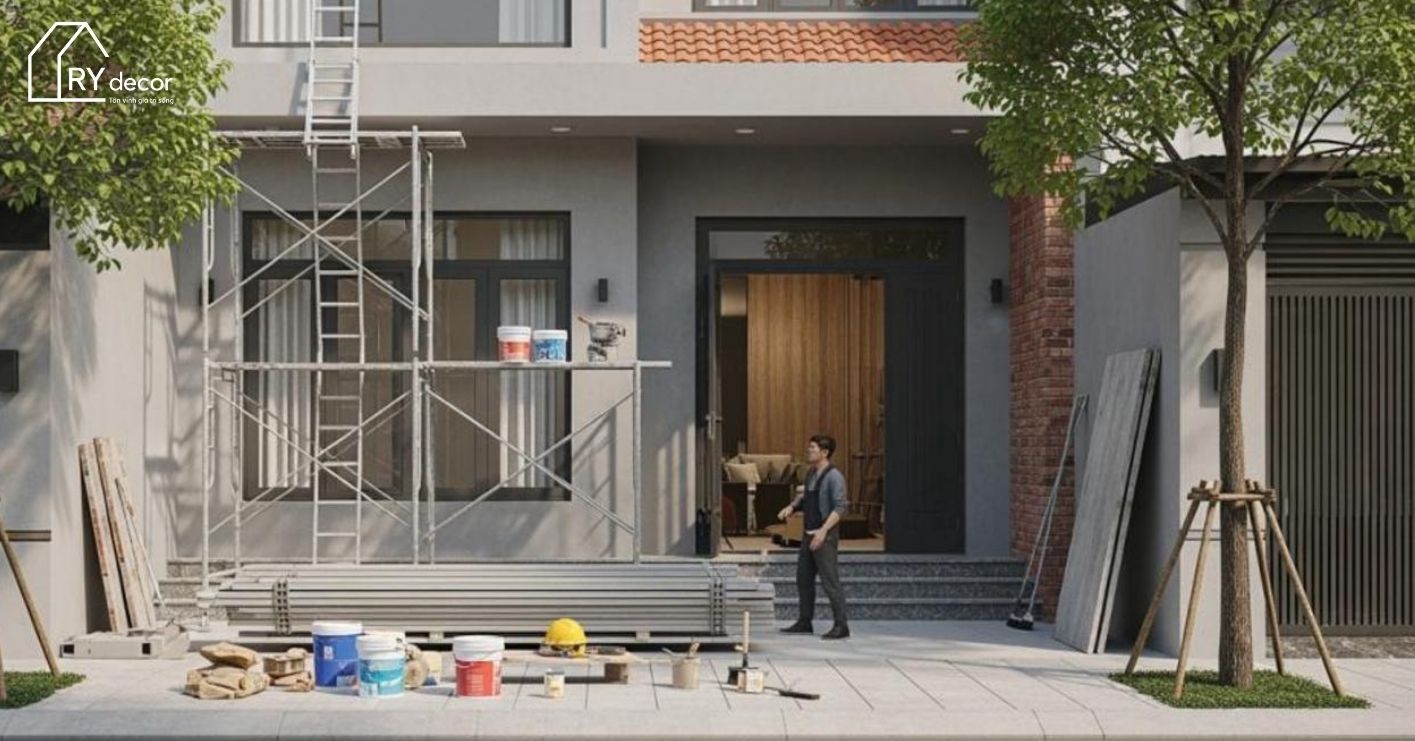 Các hạng mục sửa nhà phổ biến tại Thủ Đức Các hạng mục sửa nhà phổ biến tại Thủ Đức