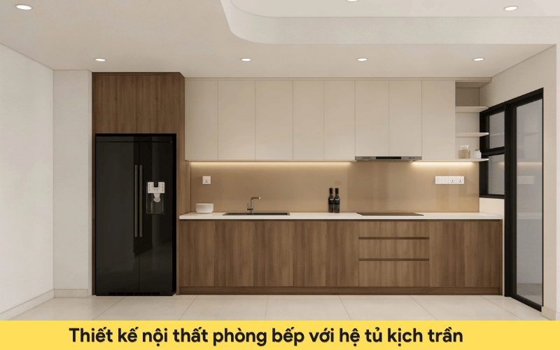 mẫu thiết kế phòng bếp đẹp hiện đại