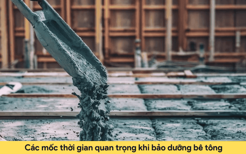 thời gian bảo dưỡng bê tông sàn