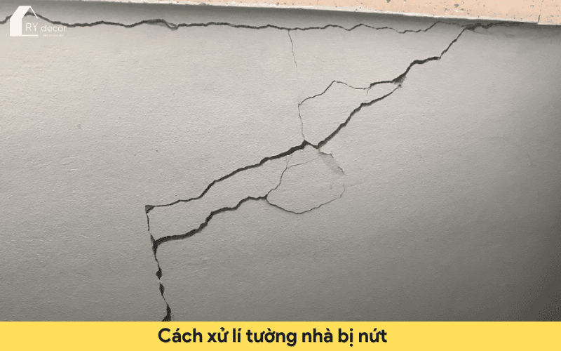 nguyên nhân tường nhà bị nứt ngang