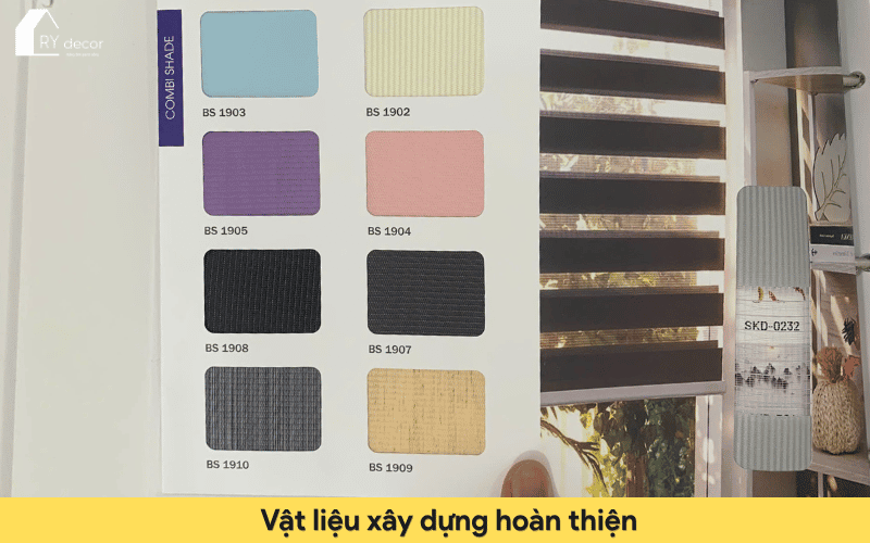 vật liệu xây dựng gồm
