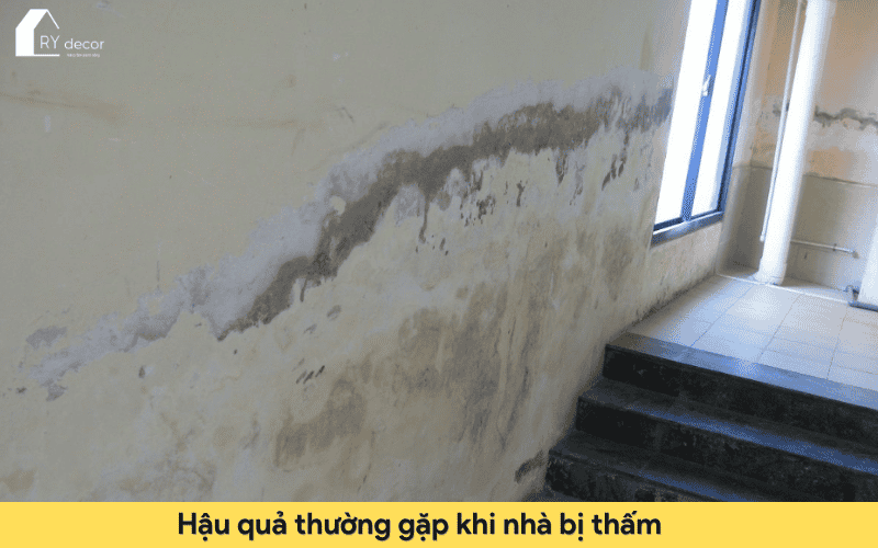 cách chống thấm nhà
