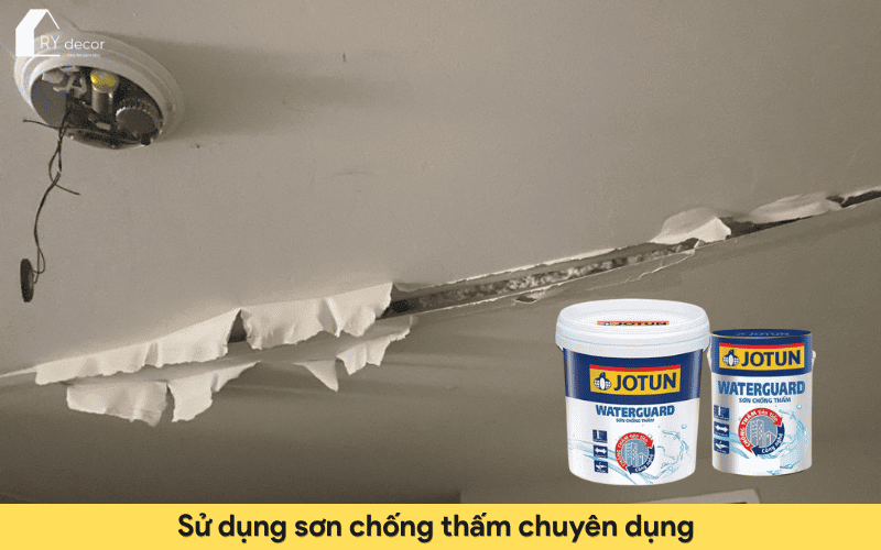 cách chống thấm nhà