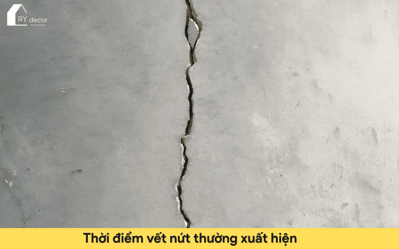 tường nhà mới xây bị nứt dọc