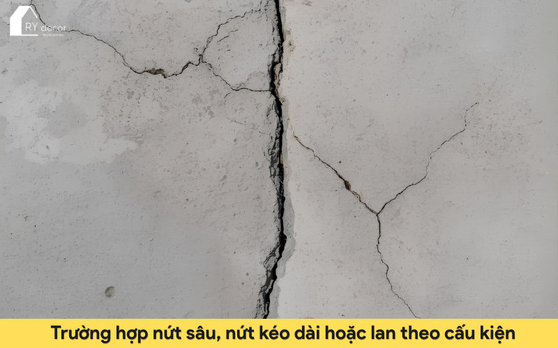 tường nhà mới xây bị nứt dọc