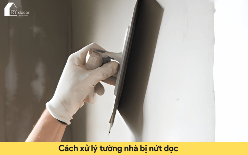 tường nhà mới xây bị nứt dọc
